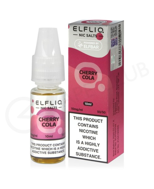 Cherry Cola Nic Salt E-Liquid by Elf Bar Elfliq