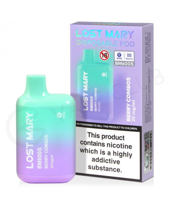 Berry Combos Lost Mary BM600S Disposable Vape