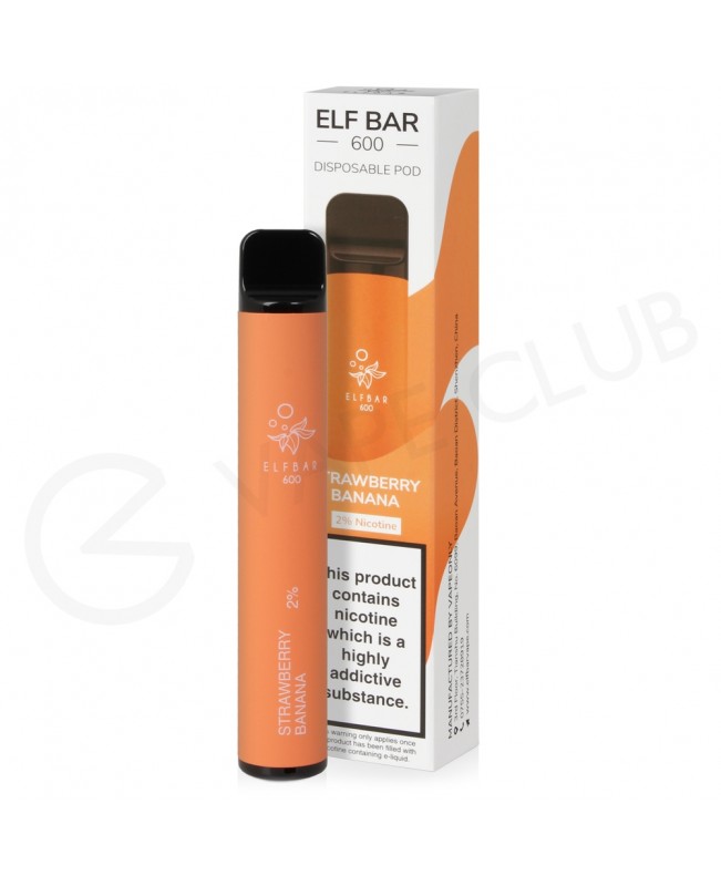 Strawberry Banana Elf Bar Disposable Vape