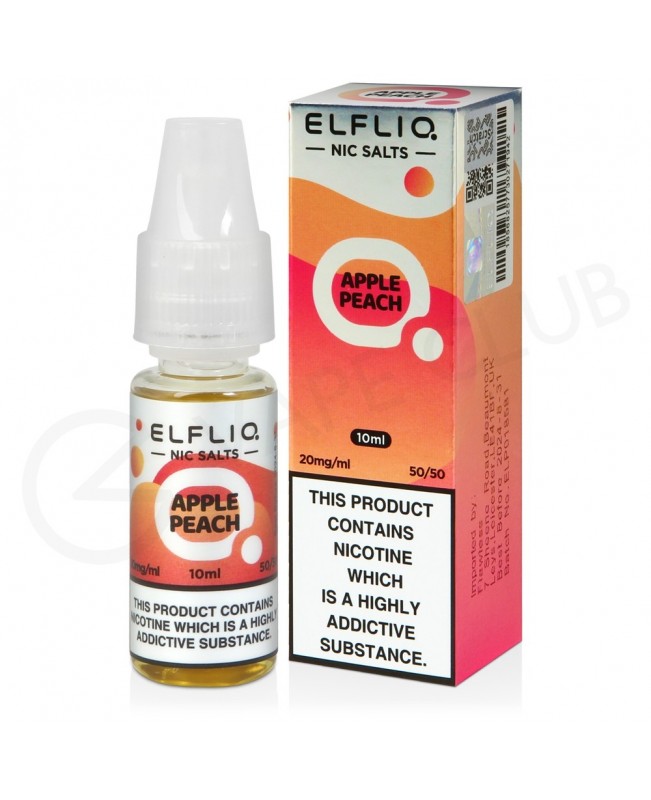 Apple Peach Nic Salt E-Liquid by Elf Bar Elfliq