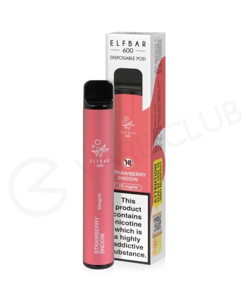 Strawberry Snoow Elf Bar Disposable Vape