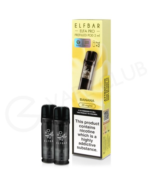 Banana Elf Bar Elfa Pro Prefilled Pod