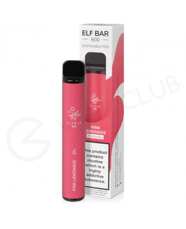 Pink Lemonade Elf Bar Disposable Vape