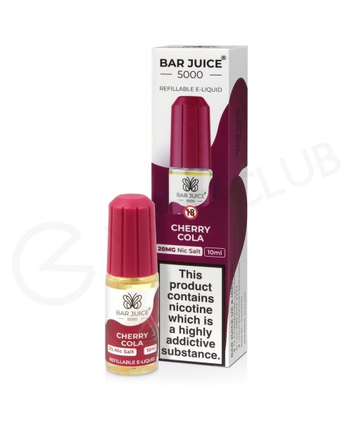 Cherry Cola Nic Salt E-Liquid by Bar Juice 5000