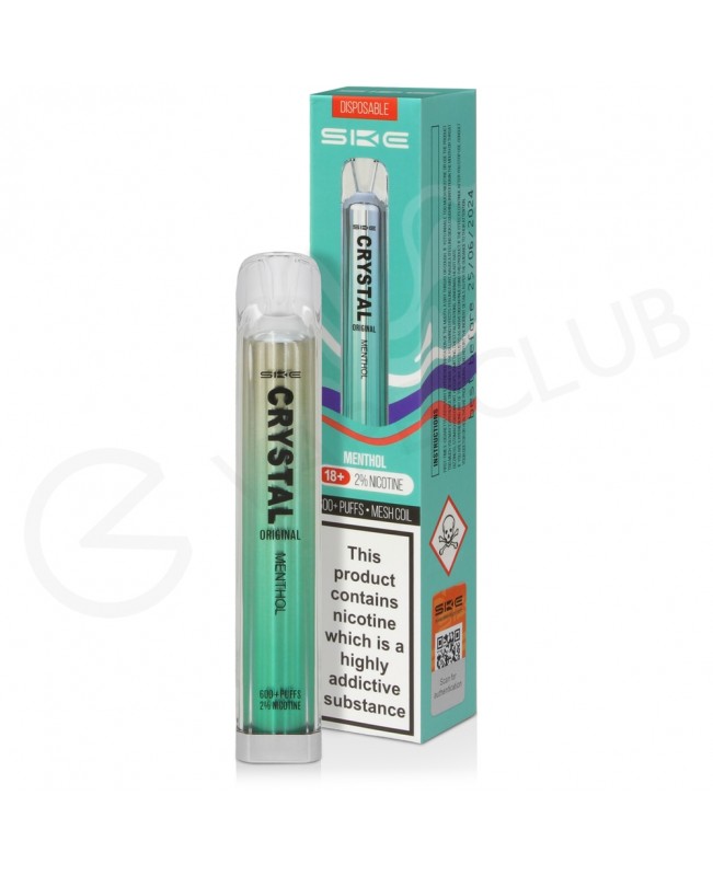 Menthol Crystal Bar Disposable Vape