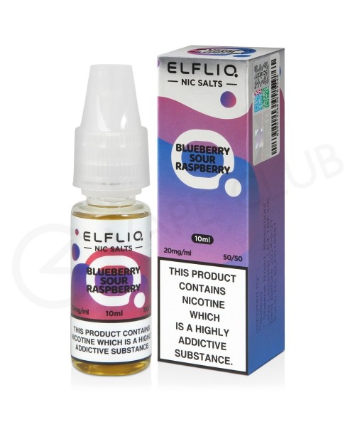 Blueberry Sour Raspberry Nic Salt E-Liquid by Elf ...