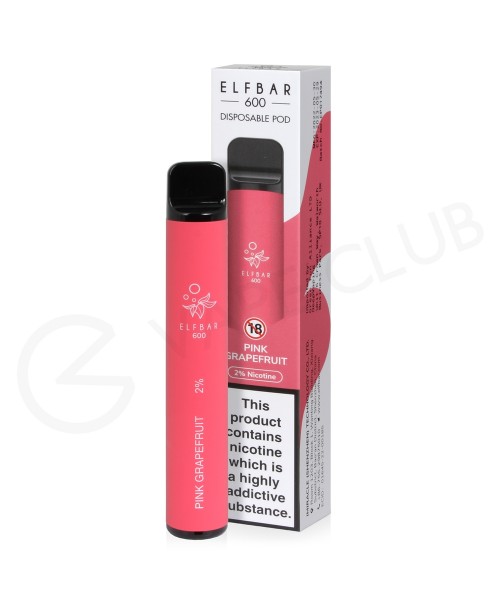 Pink Grapefruit Elf Bar Disposable Vape