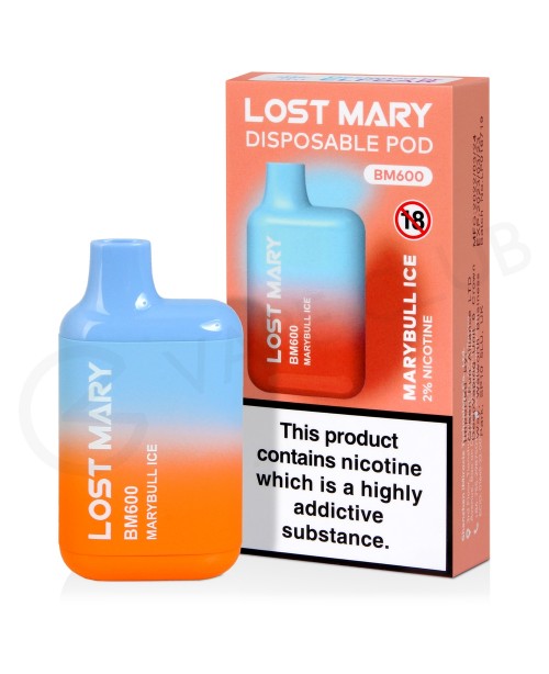 Marybull Ice Lost Mary BM600 Disposable Vape