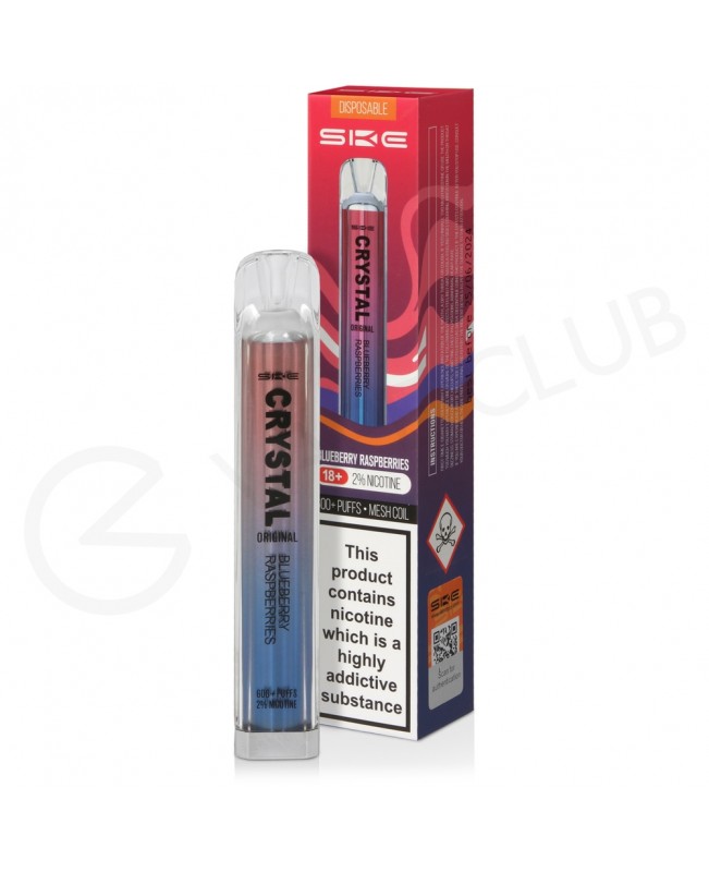 Blueberry Raspberries Crystal Bar Disposable Vape