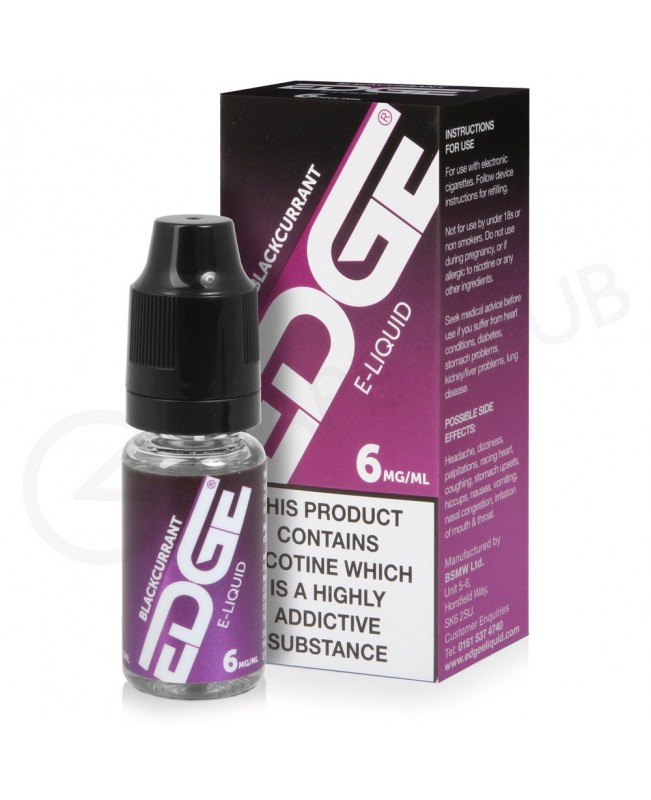 Blackcurrant E-Liquid by Edge Core Range