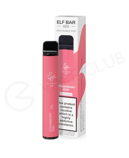 Strawberry Kiwi Elf Bar Disposable Vape