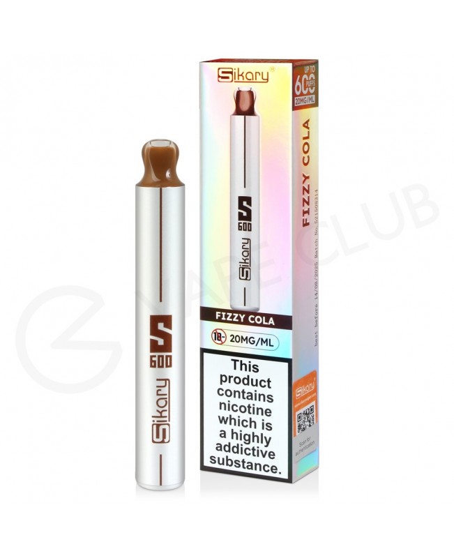 Fizzy Cola Sikary S600 Disposable Vape