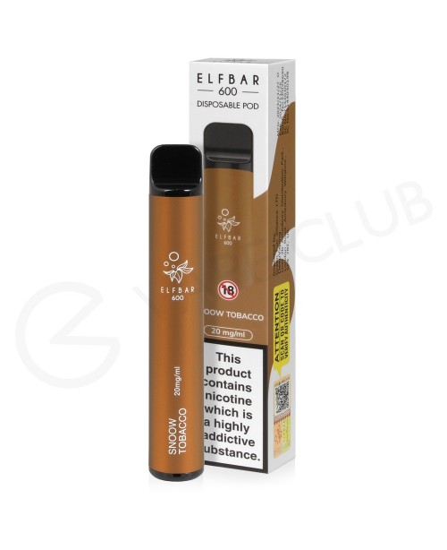 Snoow Tobacco Elf Bar Disposable Vape