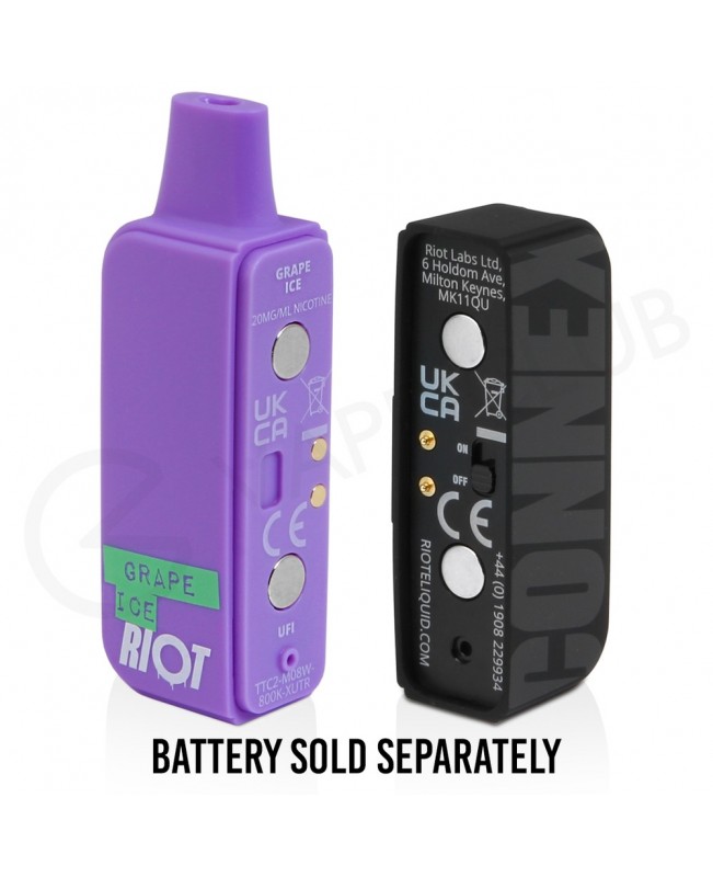 Grape Ice Riot Connex Prefilled Pod