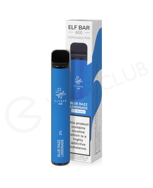 Blue Raspberry Lemonade Elf Bar Disposable Vape