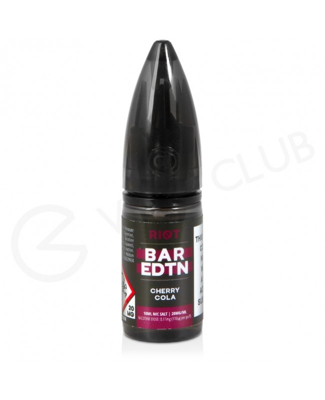 Cherry Cola Nic Salt by Riot Bar Edition