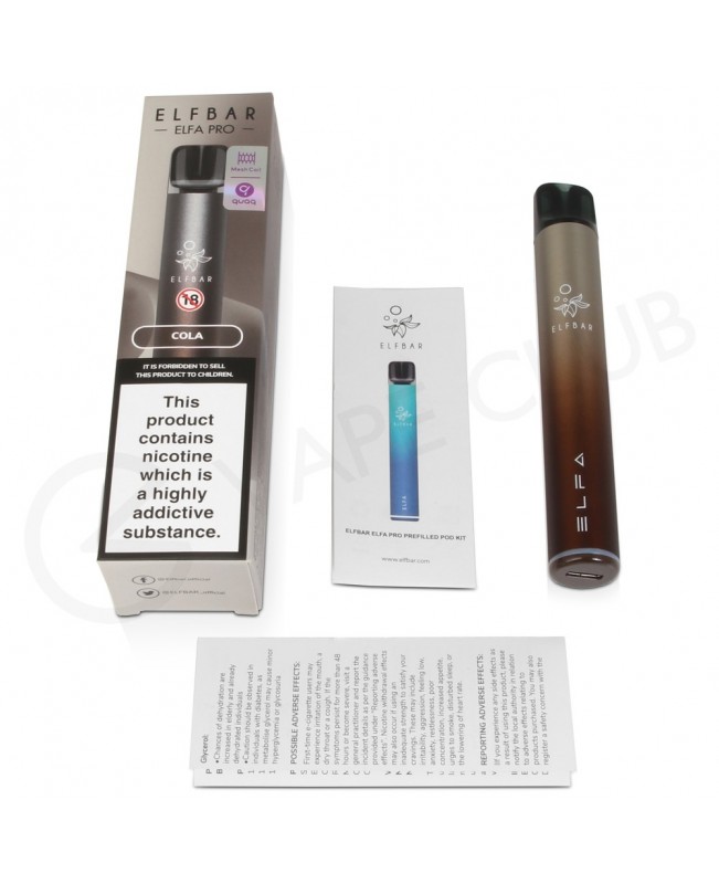 Elf Bar Elfa Pro Pod Kit Bundle Deal