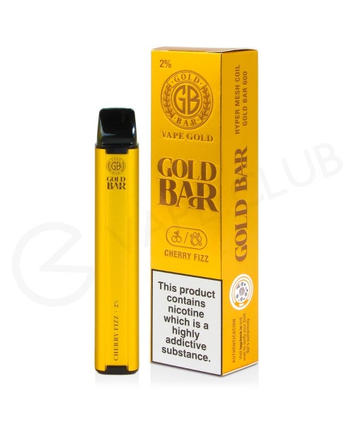 Cherry Fizz Gold Bar Disposable Vape