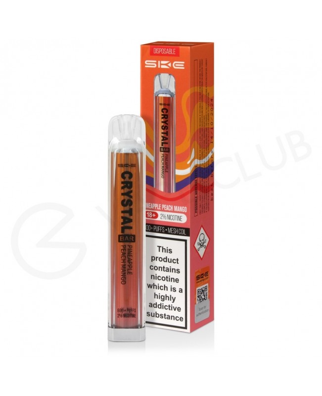 Pineapple Peach Mango Crystal Bar Disposable Vape