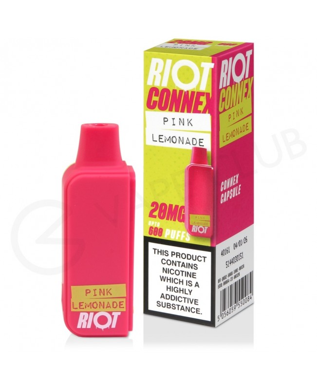 Pink Lemonade Riot Connex Prefilled Pod