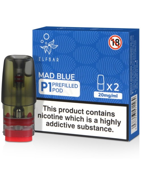 Mad Blue Elf Bar Mate P1 Prefilled Pod