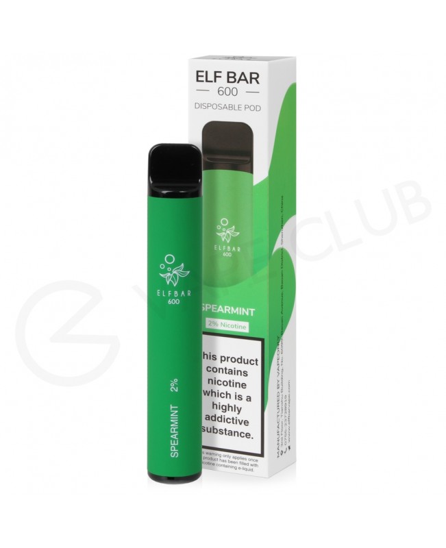 Spearmint Elf Bar Disposable Vape