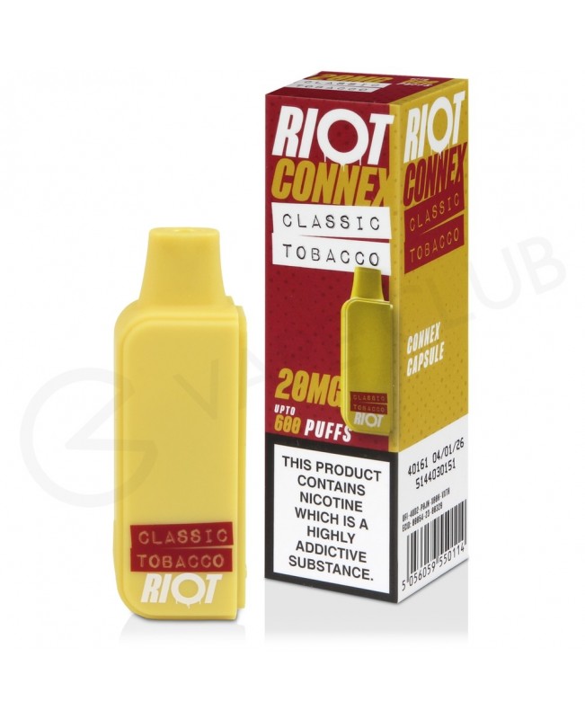 Classic Tobacco Riot Connex Prefilled Pod