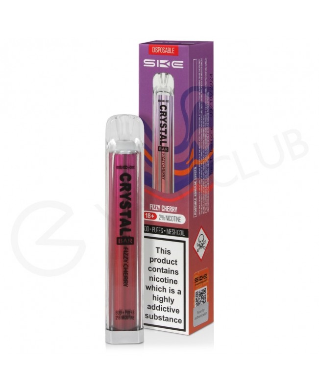 Fizzy Cherry Crystal Bar Disposable Vape