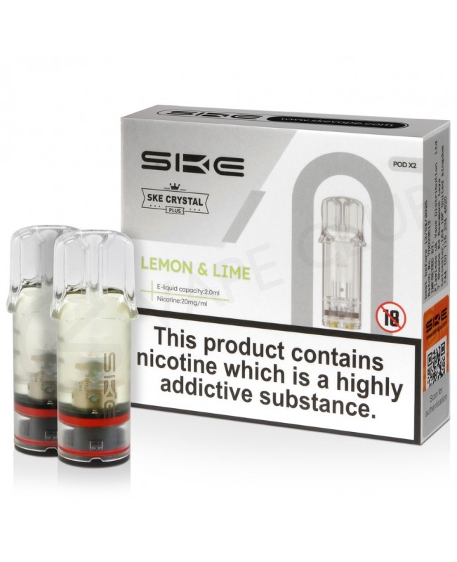 Lemon & Lime SKE Crystal Plus Prefilled Pod