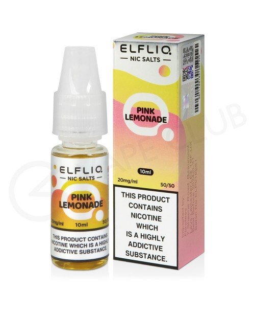 Pink Lemonade Nic Salt E-Liquid by Elf Bar Elfliq