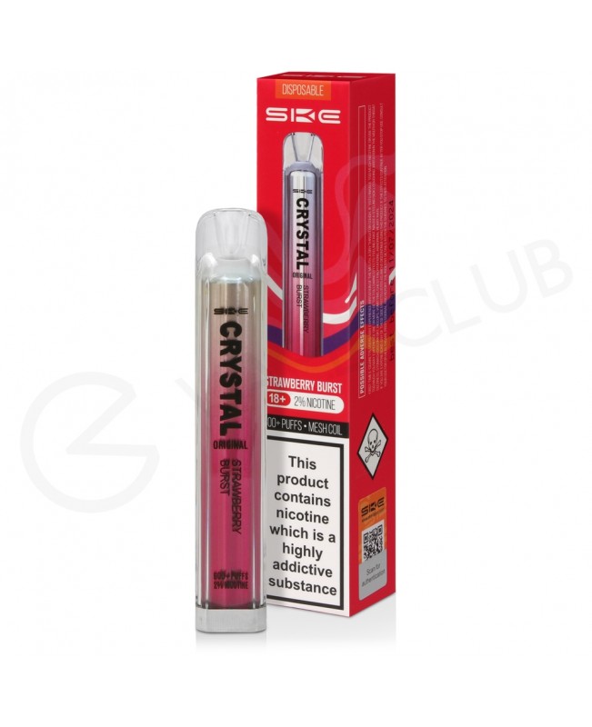 Strawberry Burst Crystal Bar Disposable Vape