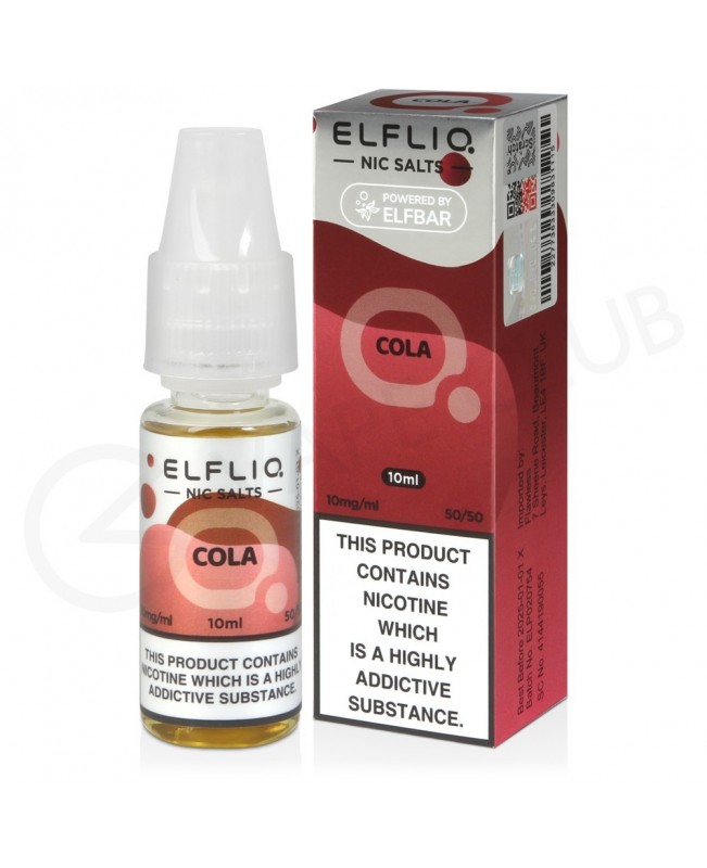 Cola Nic Salt E-Liquid by Elf Bar Elfliq