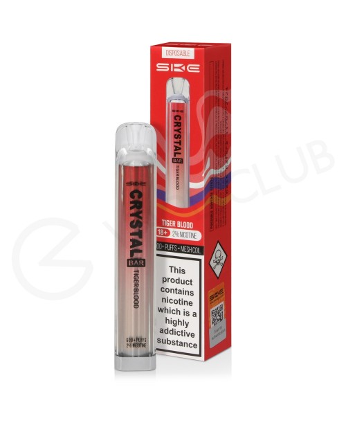 Tiger Blood Crystal Bar Disposable Vape