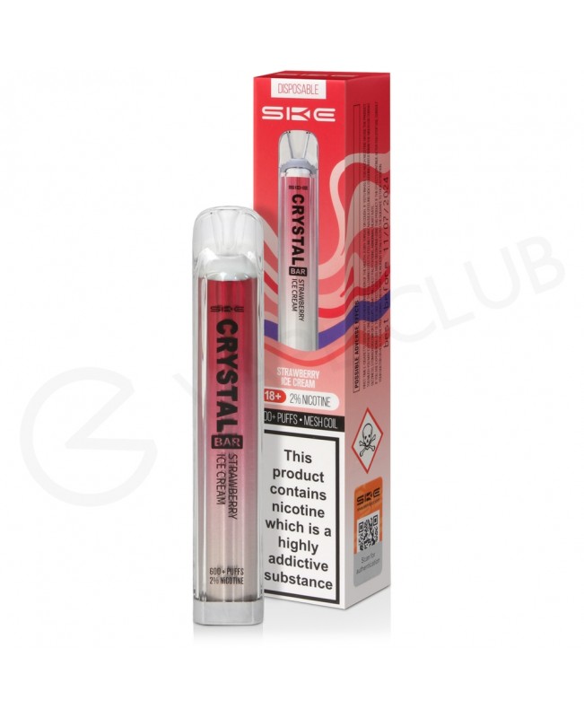 Strawberry Ice Cream Crystal Bar Disposable Vape