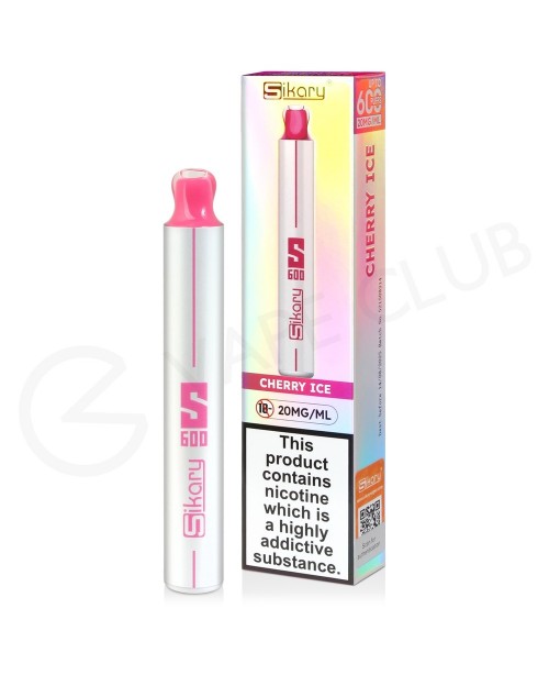 Cherry Ice Sikary S600 Disposable Vape