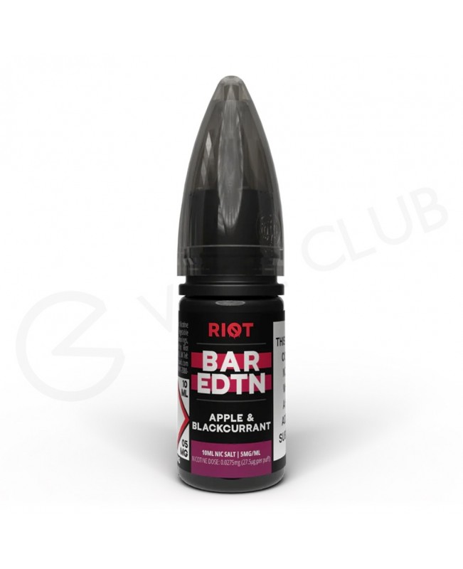 Apple & Blackcurrant Nic Salt by Riot Bar Edition