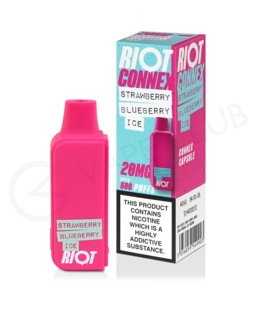 Strawberry Blueberry Ice Riot Connex Prefilled Pod