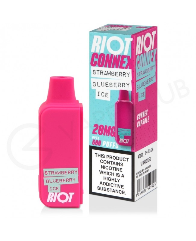 Strawberry Blueberry Ice Riot Connex Prefilled Pod