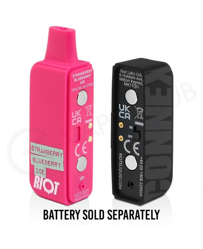 Strawberry Blueberry Ice Riot Connex Prefilled Pod