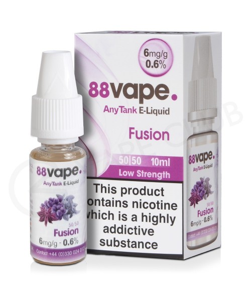 Fusion E-Liquid by 88Vape Any Tank