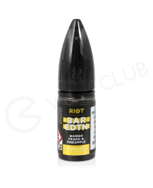 Mango Peach Pineapple Nic Salt E-Liquid by Riot Ba...