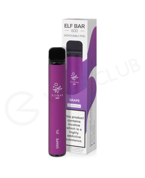 Grape Elf Bar Disposable Vape