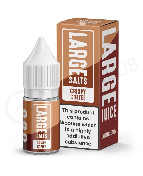 Crispy Coffee Nic Salt E-Liquid by Large Juice