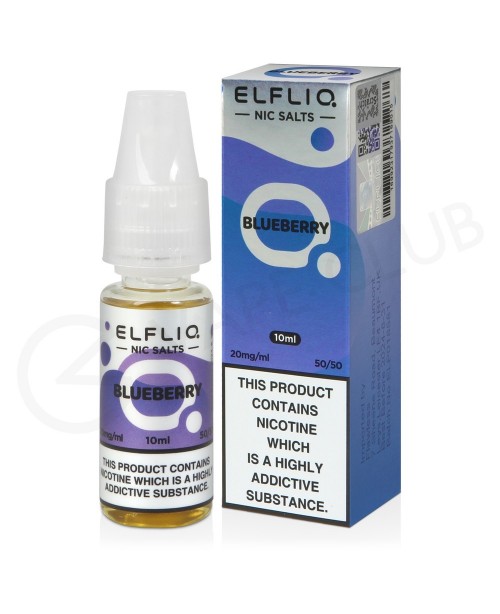 Blueberry Nic Salt E-Liquid by Elf Bar Elfliq