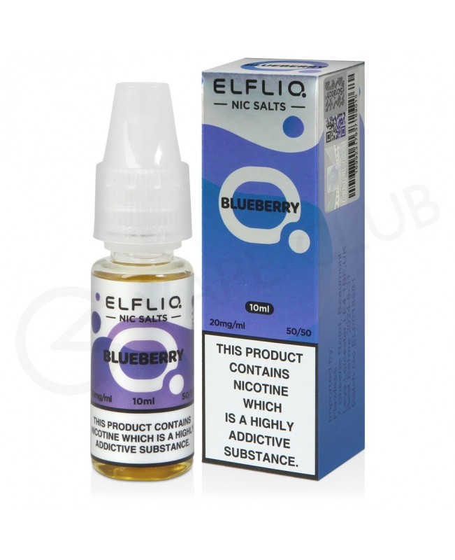 Blueberry Nic Salt E-Liquid by Elf Bar Elfliq