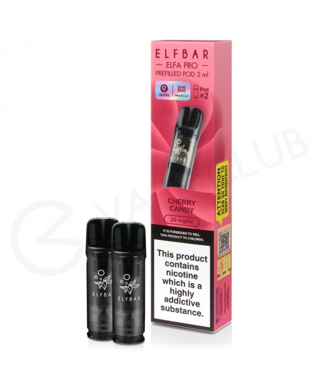 Cherry Cloudd Elf Bar Elfa Pro Prefilled Pod