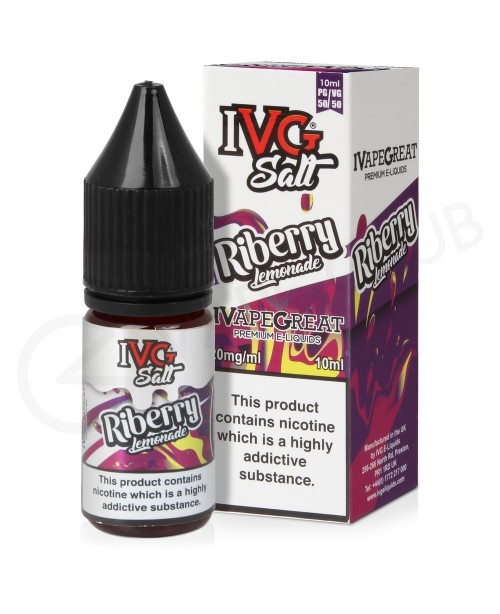 Riberry Lemonade Nic Salt E-Liquid by IVG Mixer