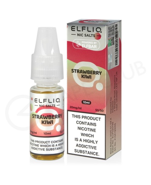 Strawberry Kiwi Nic Salt E-Liquid by Elf Bar Elfli...