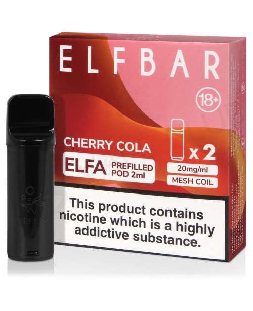 Cherry Cola Elf Bar Elfa Prefilled Pod