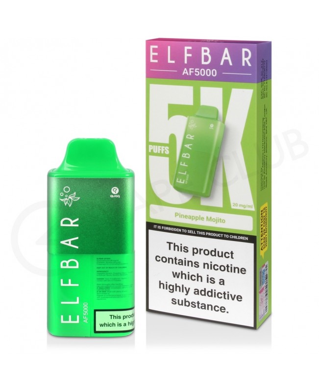 Pineapple Mojito Elf Bar AF5000 Disposable Vape Kit